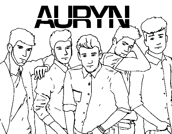 Auryn coloring page