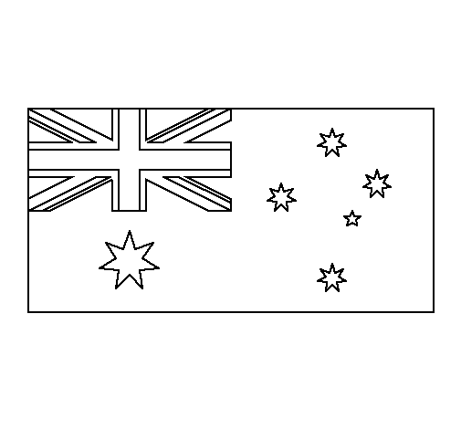 Australia coloring page