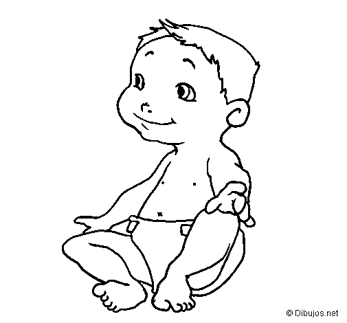 Baby III coloring page
