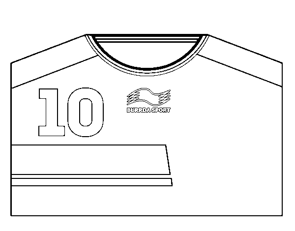 Belgium World Cup 2014 t-shirt coloring page