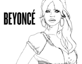 Beyoncé B-Day coloring page