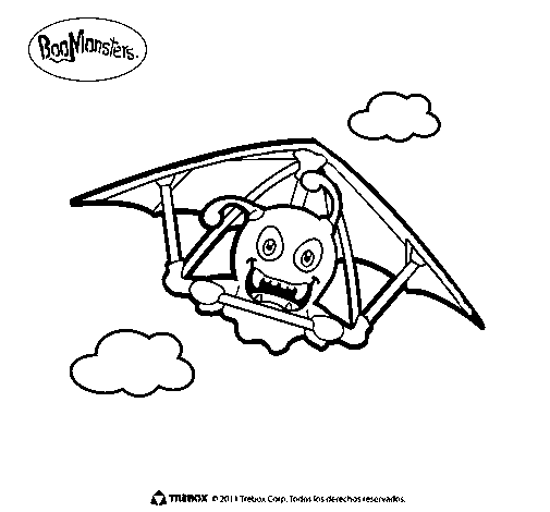 BooMonsters 1 coloring page