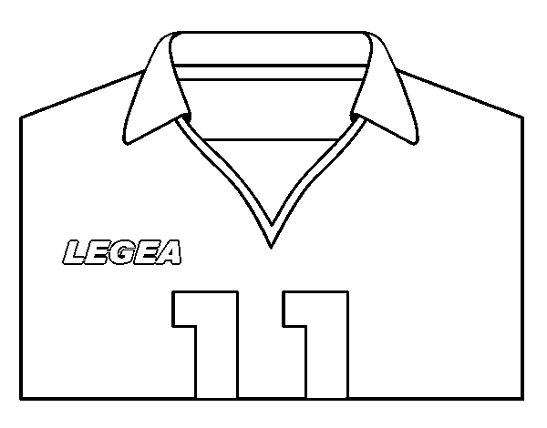Bosnia and Herzegovina World Cup 2014 t-shirt coloring page