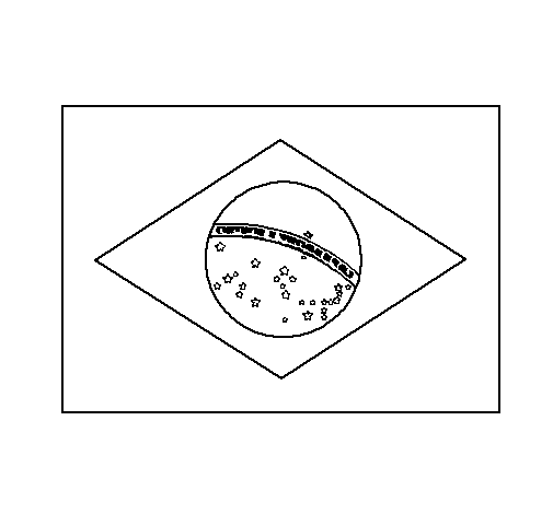 Brazil coloring page