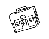 Briefcase coloring page