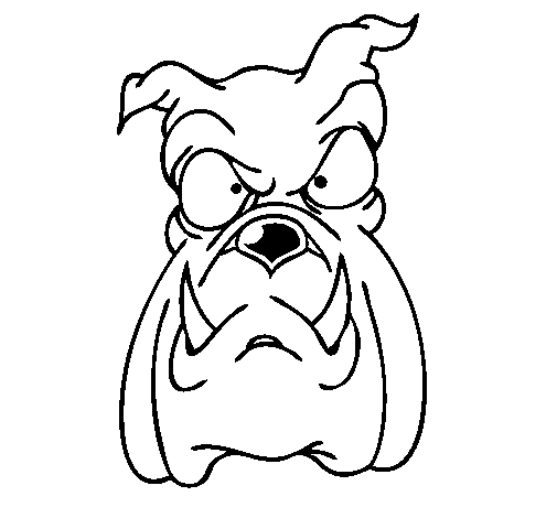Bulldog II coloring page
