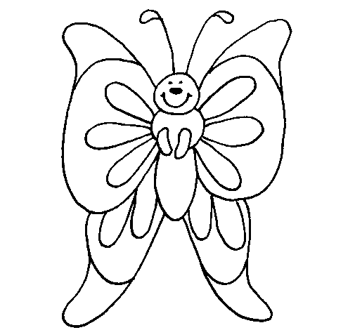 Butterfly 15 coloring page