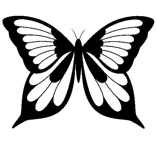 Butterfly 19 coloring page