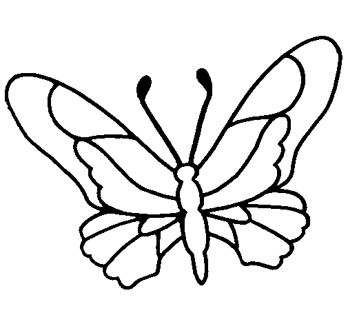 Butterfly 6a coloring page