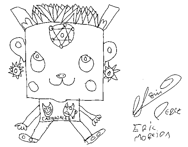 Carnivals coloring page