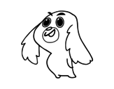 Cavalier King coloring page