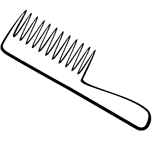 Comb coloring page