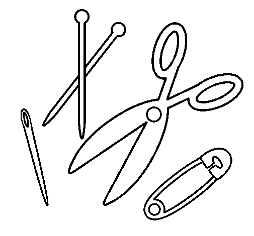 Couture coloring page