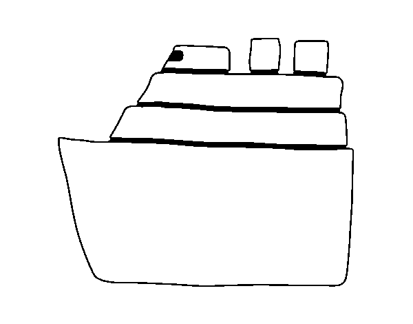 Cruiser coloring page