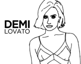 Dibujo de Demi Lovato
