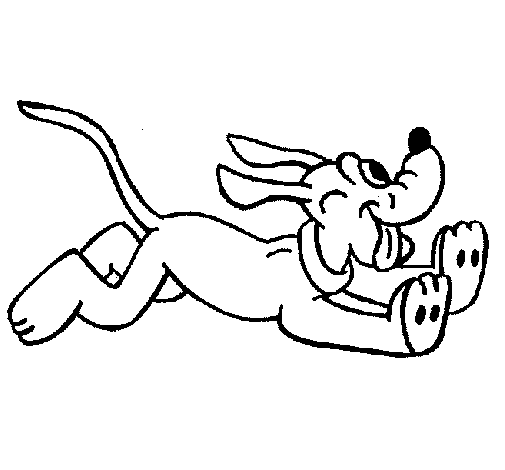 Dog 1 coloring page