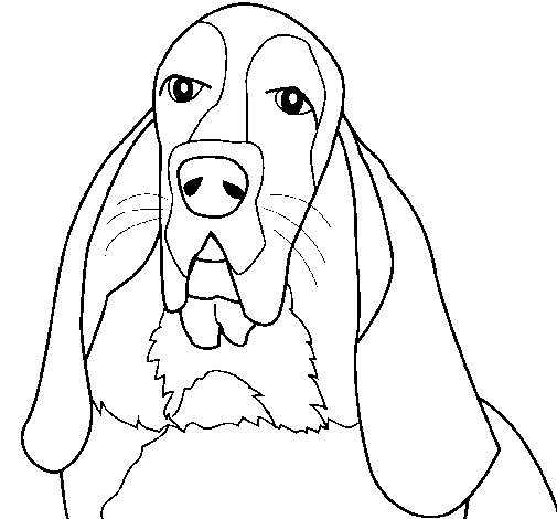 Dog 3 coloring page