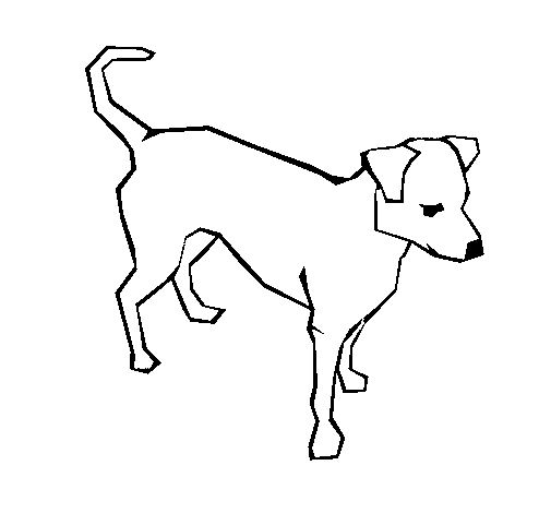 Dog 6a coloring page