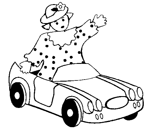 Doll in convertible coloring page