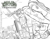 Donatello Ninja Turtles coloring page