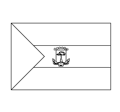 Equatorial Guinea coloring page