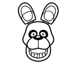 Golden Freddy from Five Nights at Freddy's coloring page