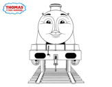Gordon from Thomas and friends coloring page