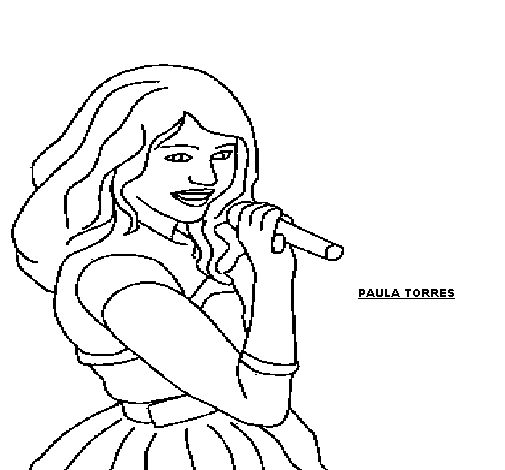 Hanna coloring page