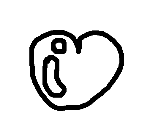 Heart 10 coloring page