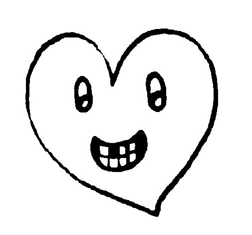 Heart 11 coloring page