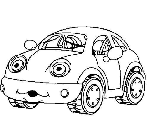Herbie coloring page
