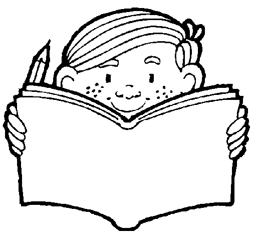 Homework coloring page