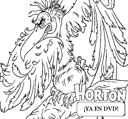 Horton - Vlad coloring page