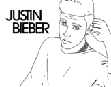 Justin Bieber Popstar coloring page