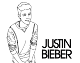 Dibujo de Justin Bieber
