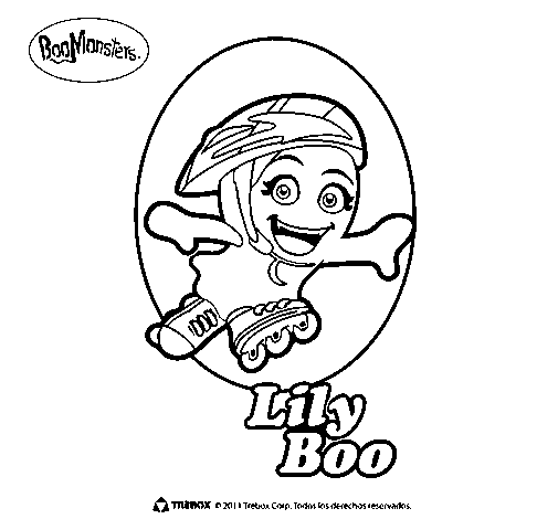 LilyBoo coloring page