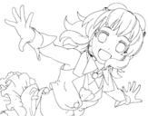 Megpoid Gumi coloring page