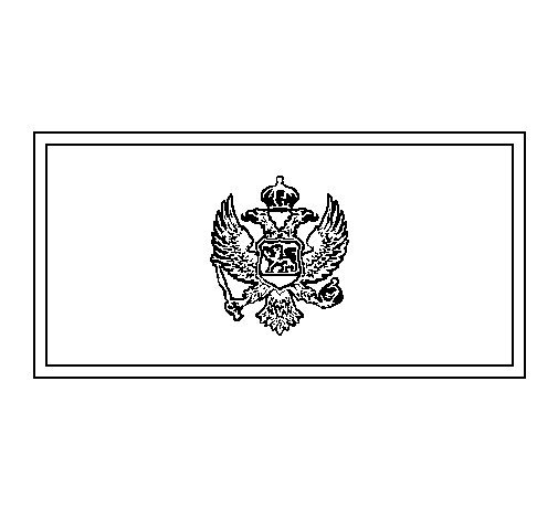 Montenegro coloring page