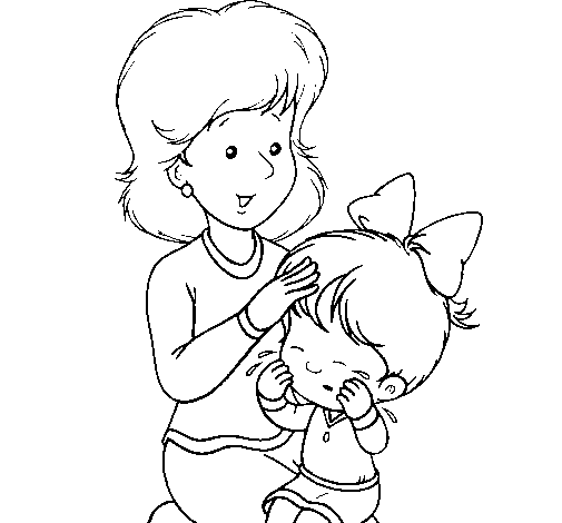 Mother  coloring page