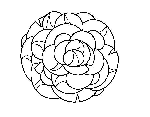 Mums coloring page