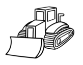 Pallet truck coloring page
