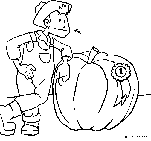 Peasant coloring page