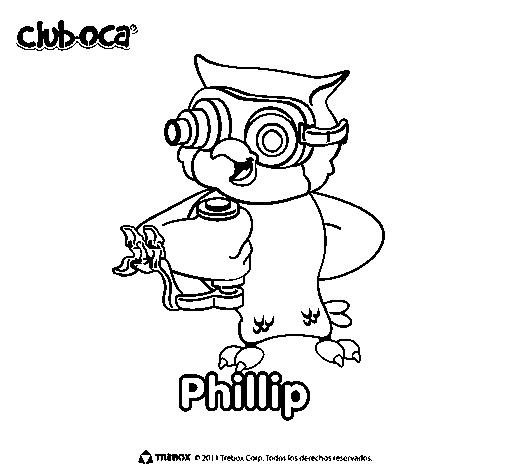 Philip coloring page