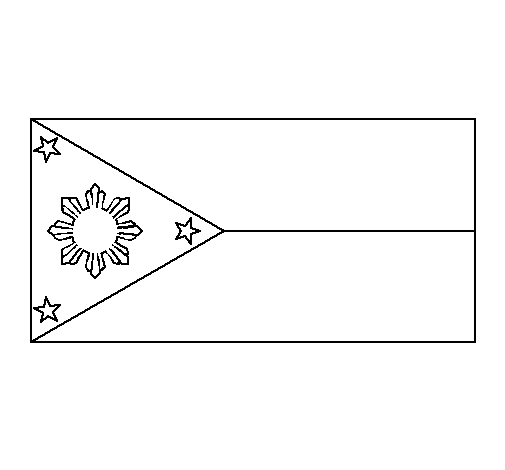 Philippines coloring page