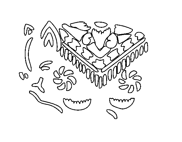 Pig Sign coloring page
