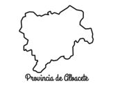 Province of Albacete coloring page