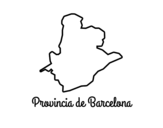Province of  Barcelona coloring page
