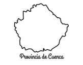 Province of  Cuenca coloring page