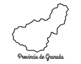 Province of Granada coloring page