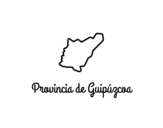 Province of Guipúzcoa coloring page